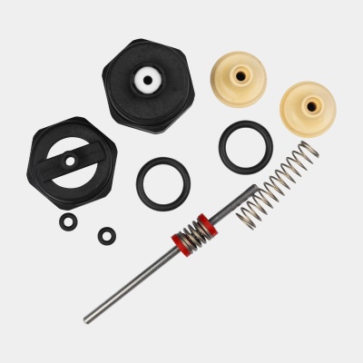 Ремкомплект картриджа трехходового клапана пластик (Линкс/Ягуар)